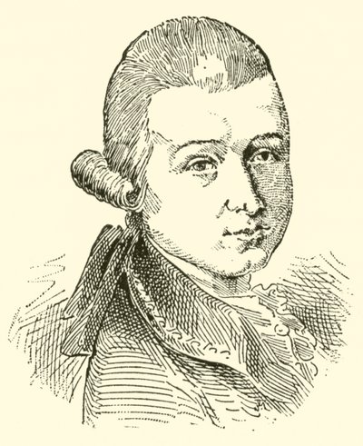 Wolfgang Amadeus Mozart, 1756-1791 da American School